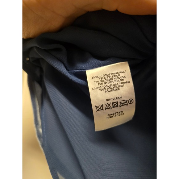 LOFT Blue Velvet V-Neck Camisole Cami Top NWT S 549363 - Picture 6 of 9